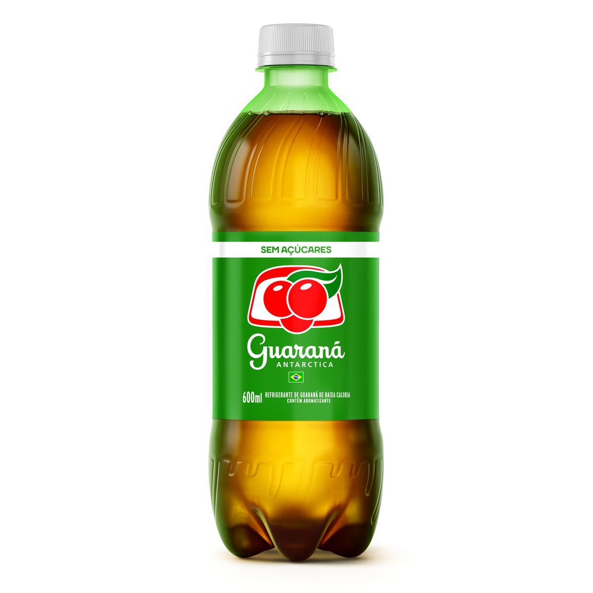 Refrigerante ANTARCTICA Guaraná Zero Garrafa 600ML Clube Extra