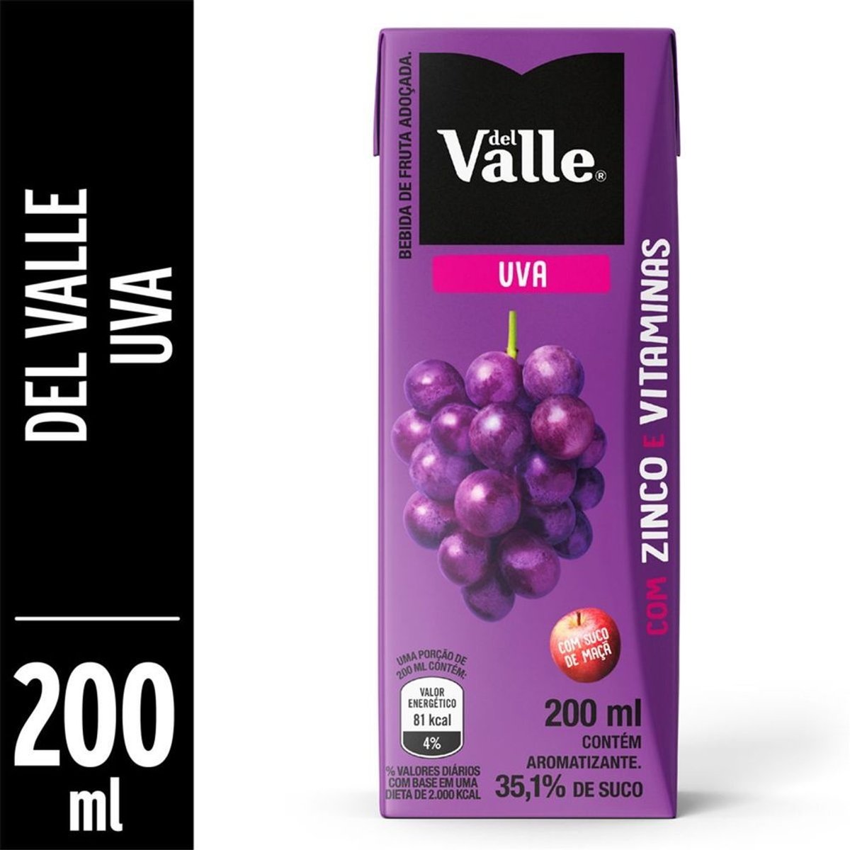 Suco Del Valle Nutri Sabor Uva Tp Ml Clube Extra