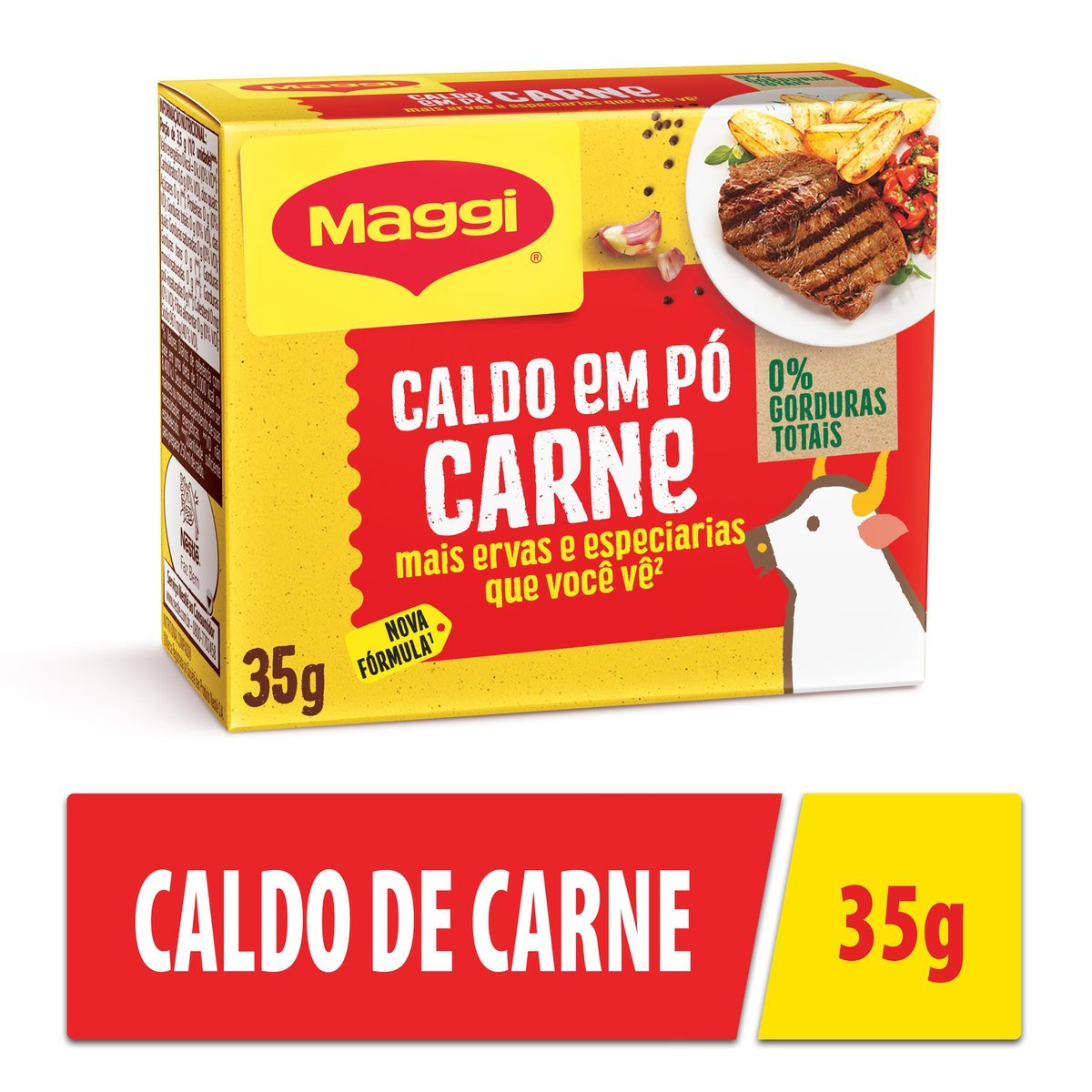 Caldo De Carne Maggi Em P G Clube Extra