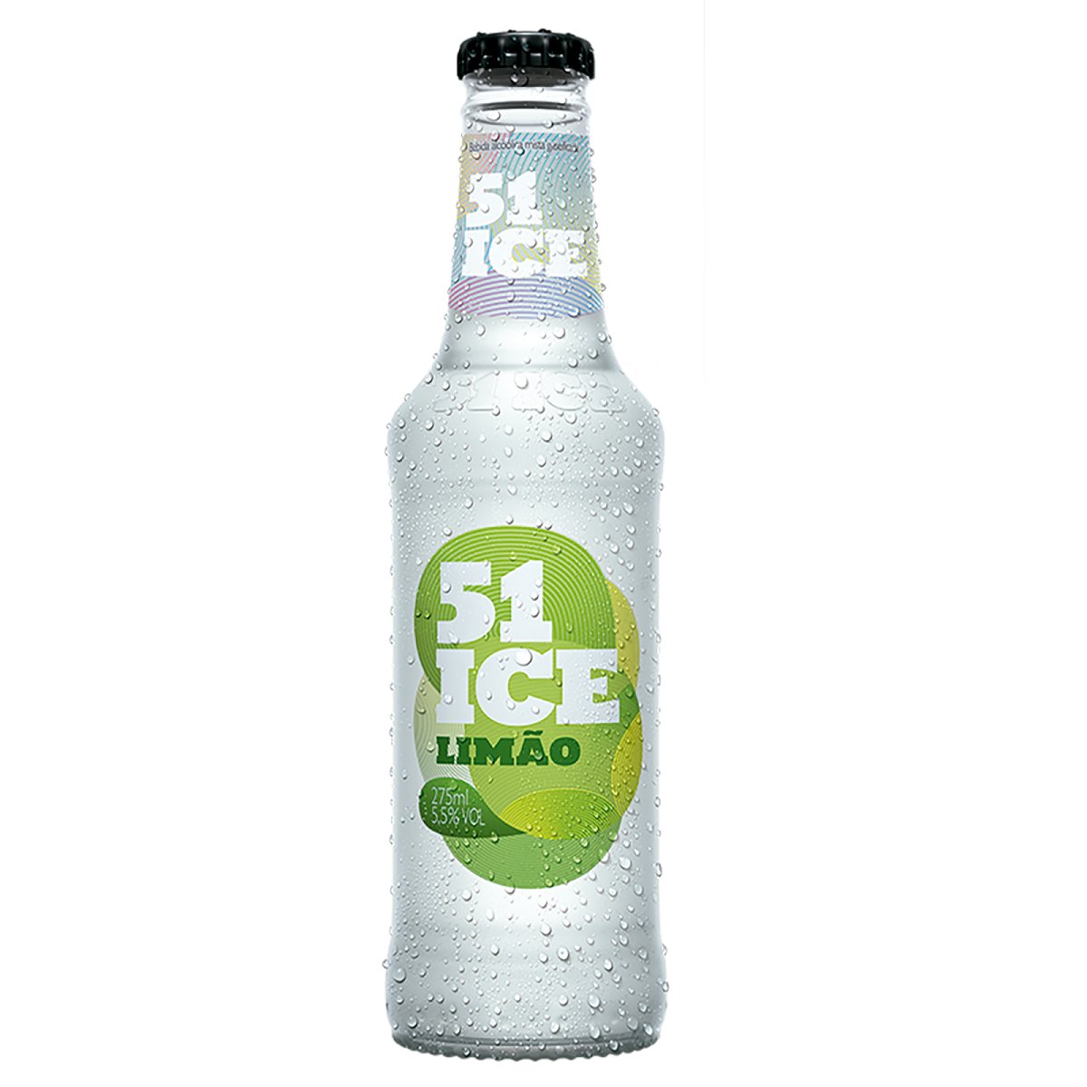 Bebida Mista Alcoólica Gaseificada Limão 51 Ice Garrafa 275ml Clube Extra