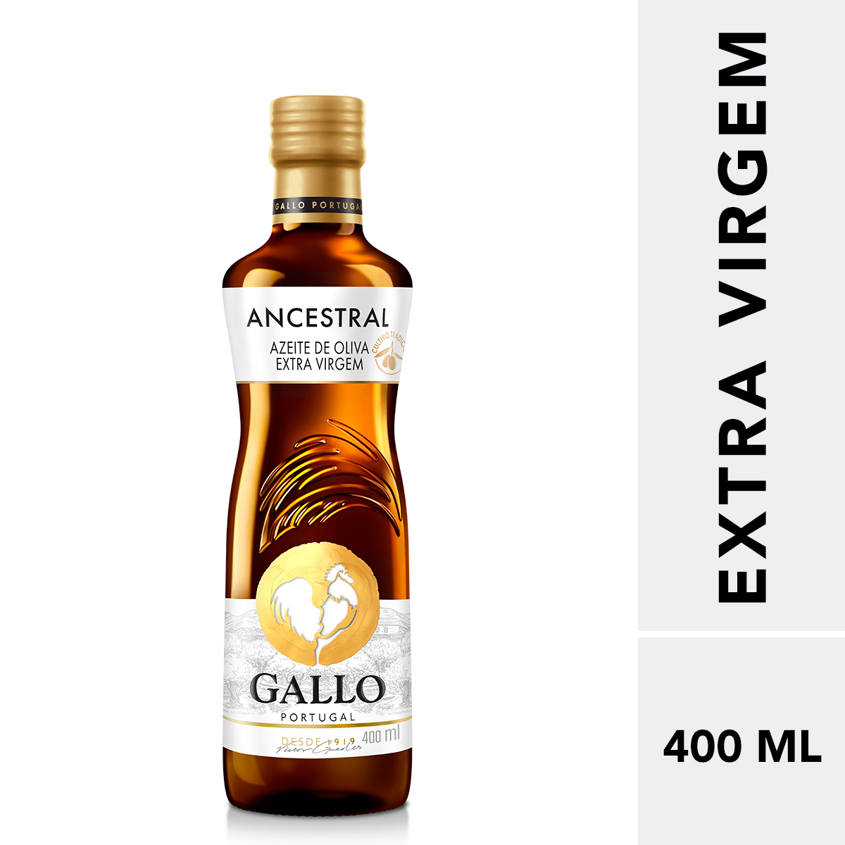 Azeite de Oliva Extra Virgem Português Gallo Ancestral Gourmet Vidro