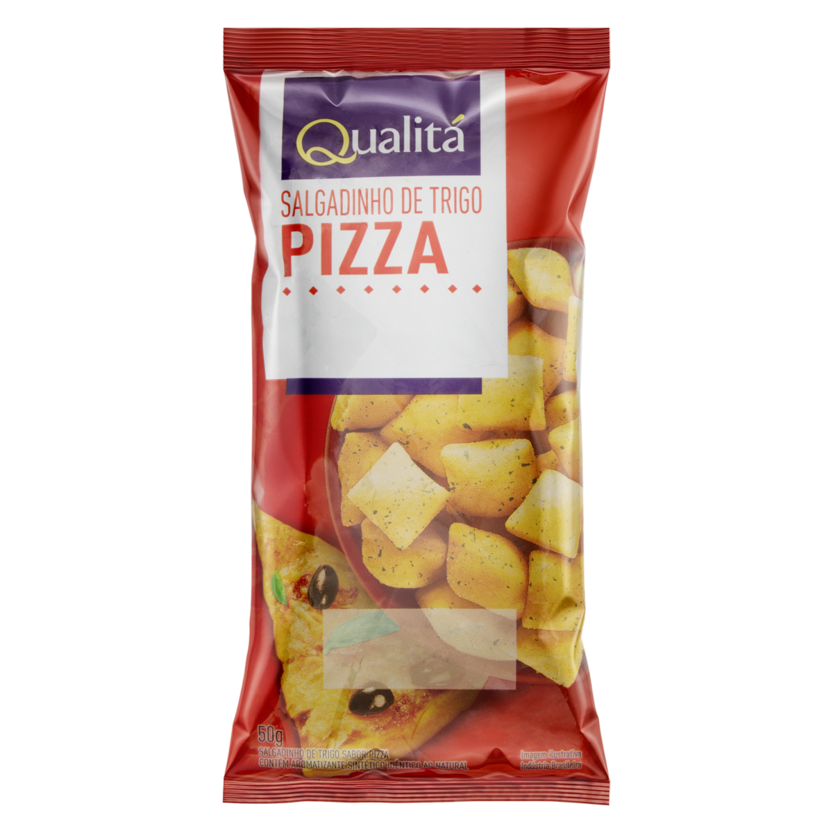 Salgadinho de Trigo Pizza Qualitá Pacote 50g Clube Extra