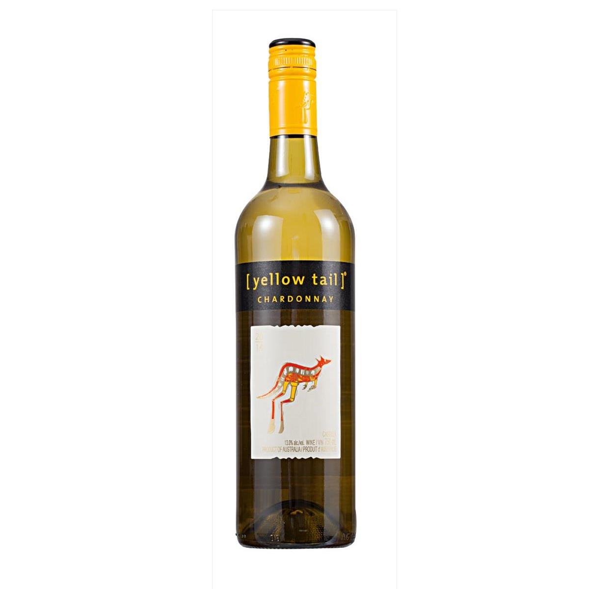 Vinho Australiano Branco Chardonnay YELLOW TAIL Garrafa 750ml Clube Extra