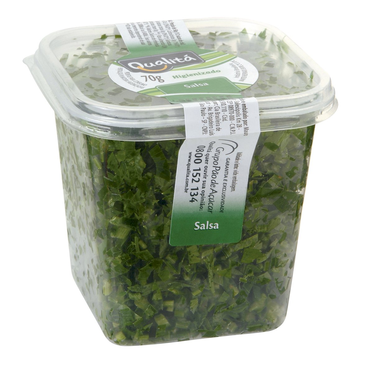 Salsa Picada Higienizada QUALITÁ 70g Clube Extra