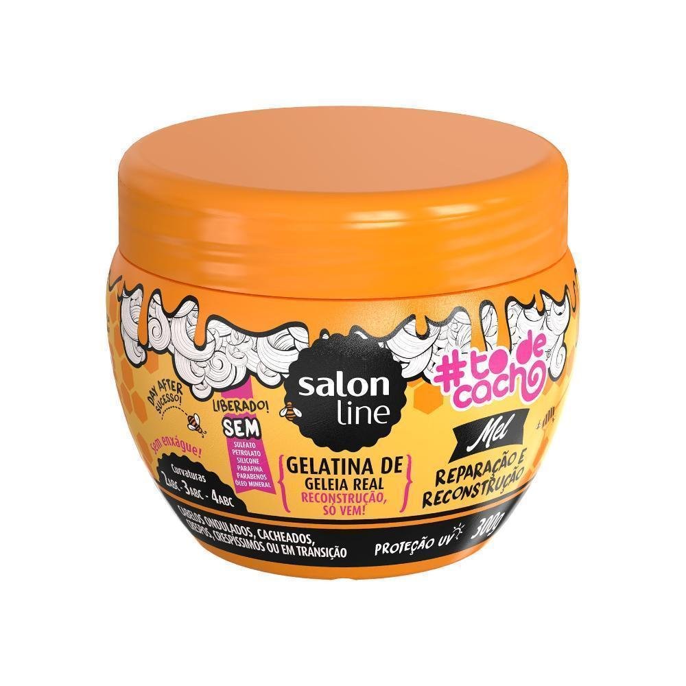 Gelatina De Geleia Real Mel Todecacho Salon Line 300g Clube Extra