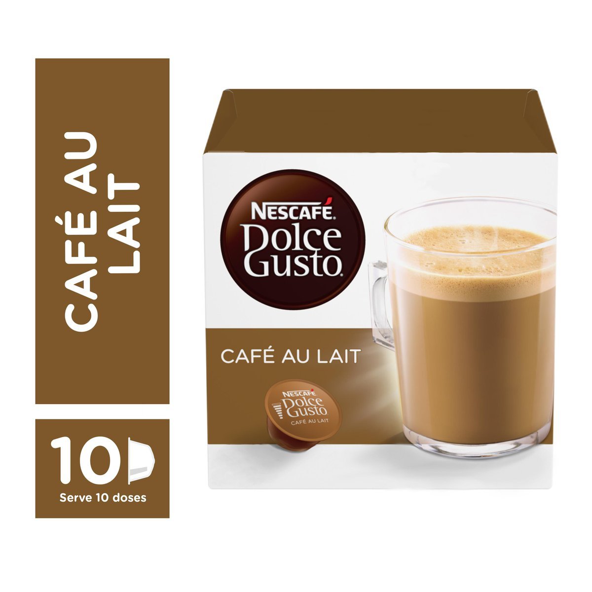 Caf Em C Psula Nescaf Dolce Gusto Caf Au Lait C Psulas Clube Extra