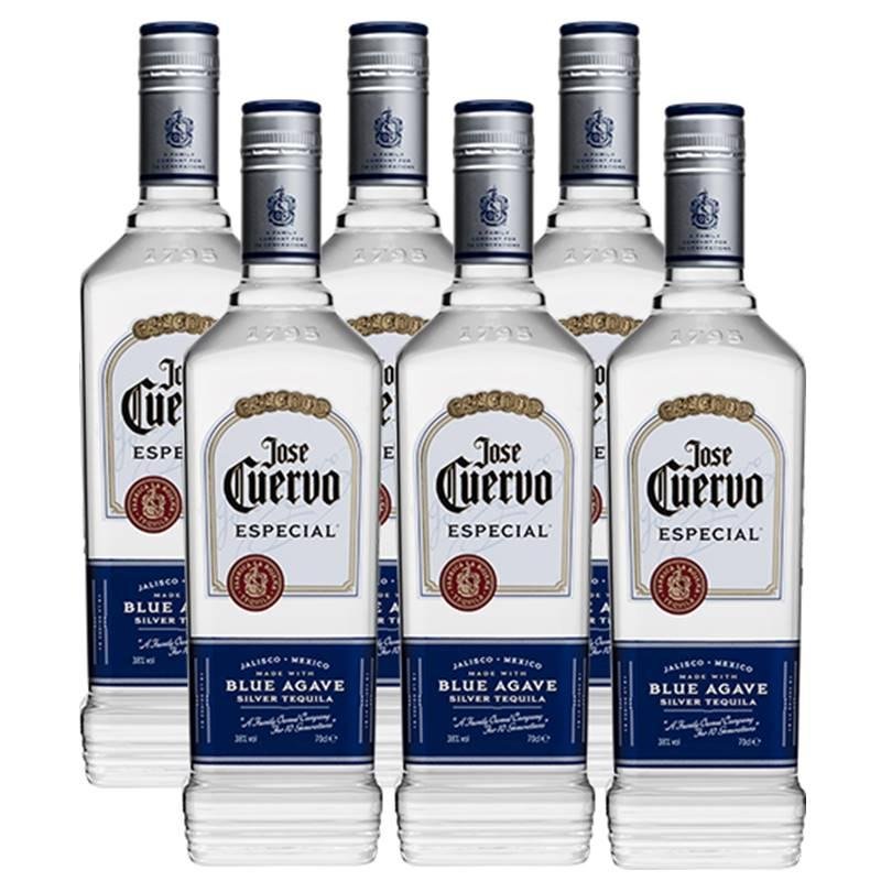 Tequila Jose Cuervo Prata Silver 750ml 06 Unidades Clube Extra