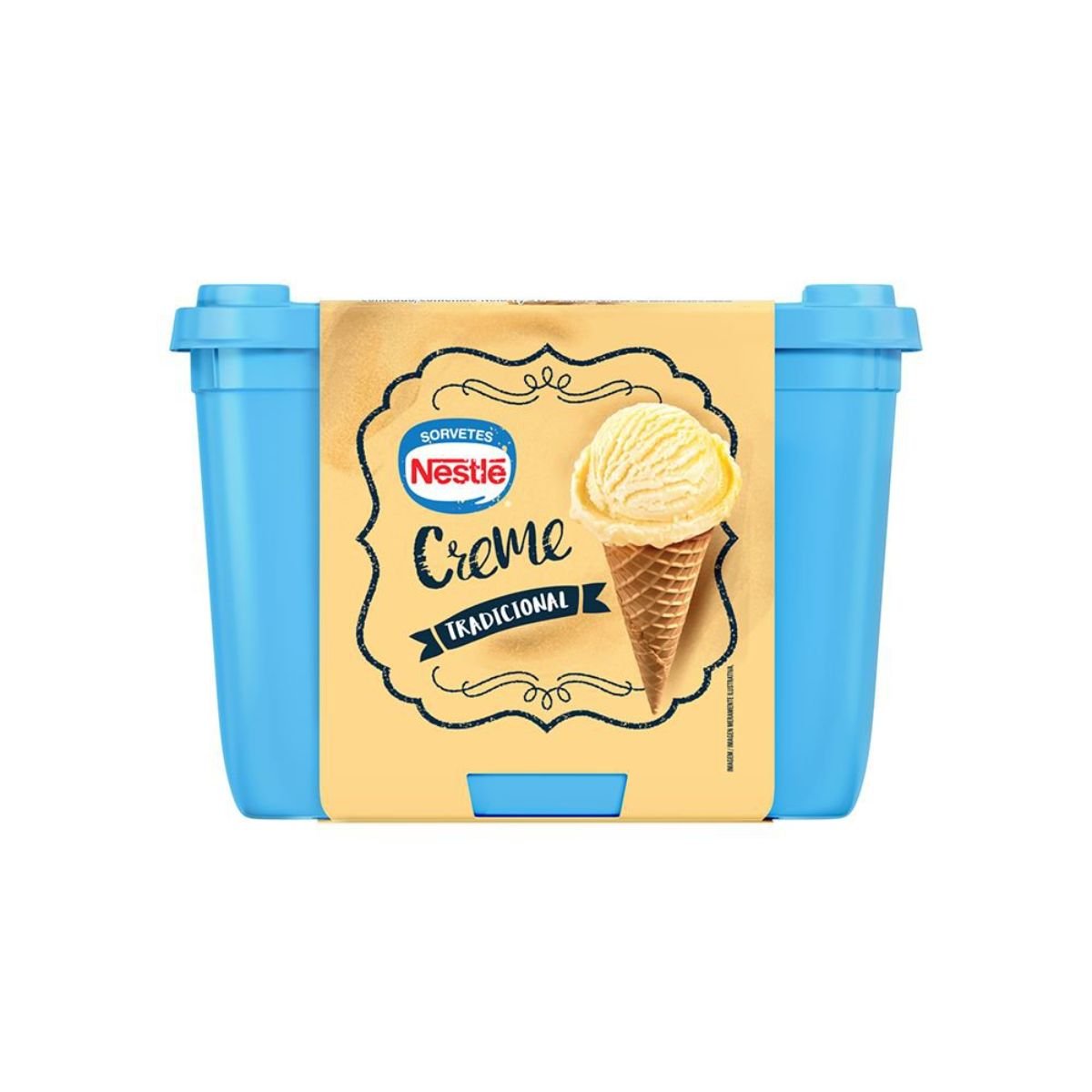 Sorvete Tradicional Creme Nestl Pote 1 5L Clube Extra