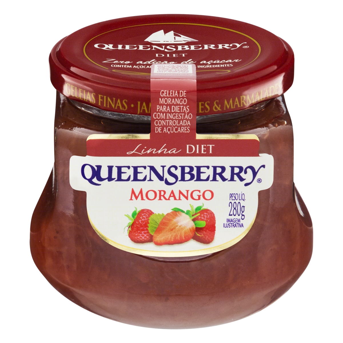 Geleia Morango Hero 345g - queensberry