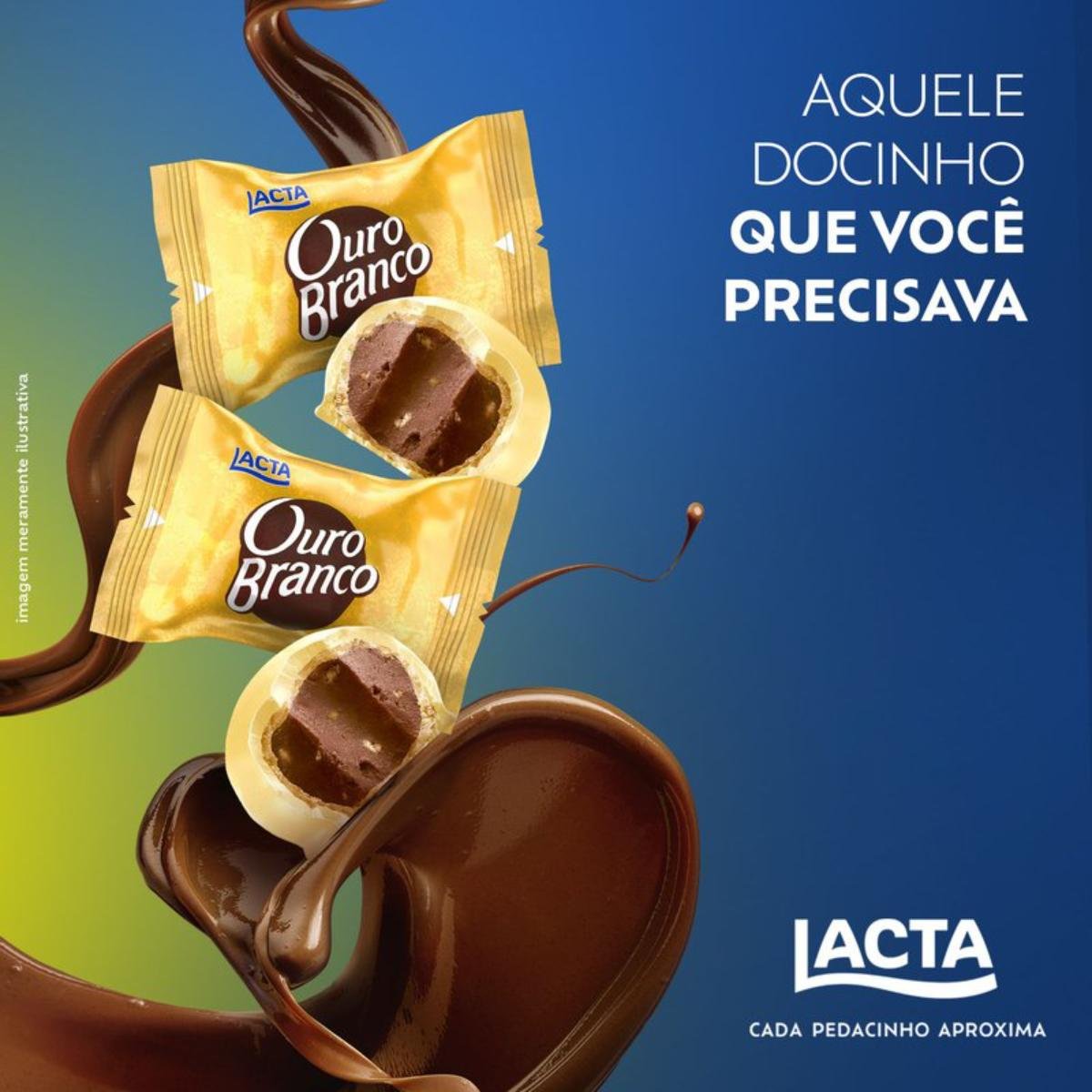 Chocolate Ouro Branco 1 Unidade de 20g | Clube Extra