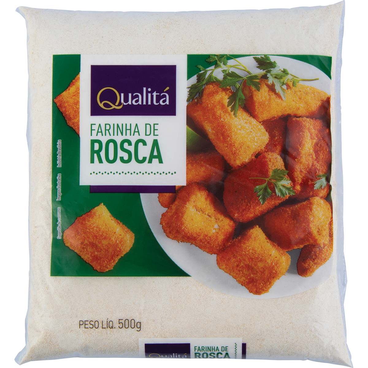 Farinha de Rosca QUALITÁ Pacote 500g | Clube Extra