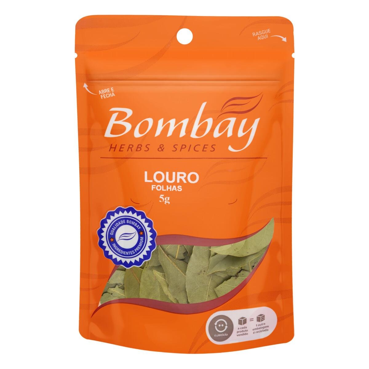 Louro Folha Bombay Herbs & Spices Pouch 5g | Clube Extra