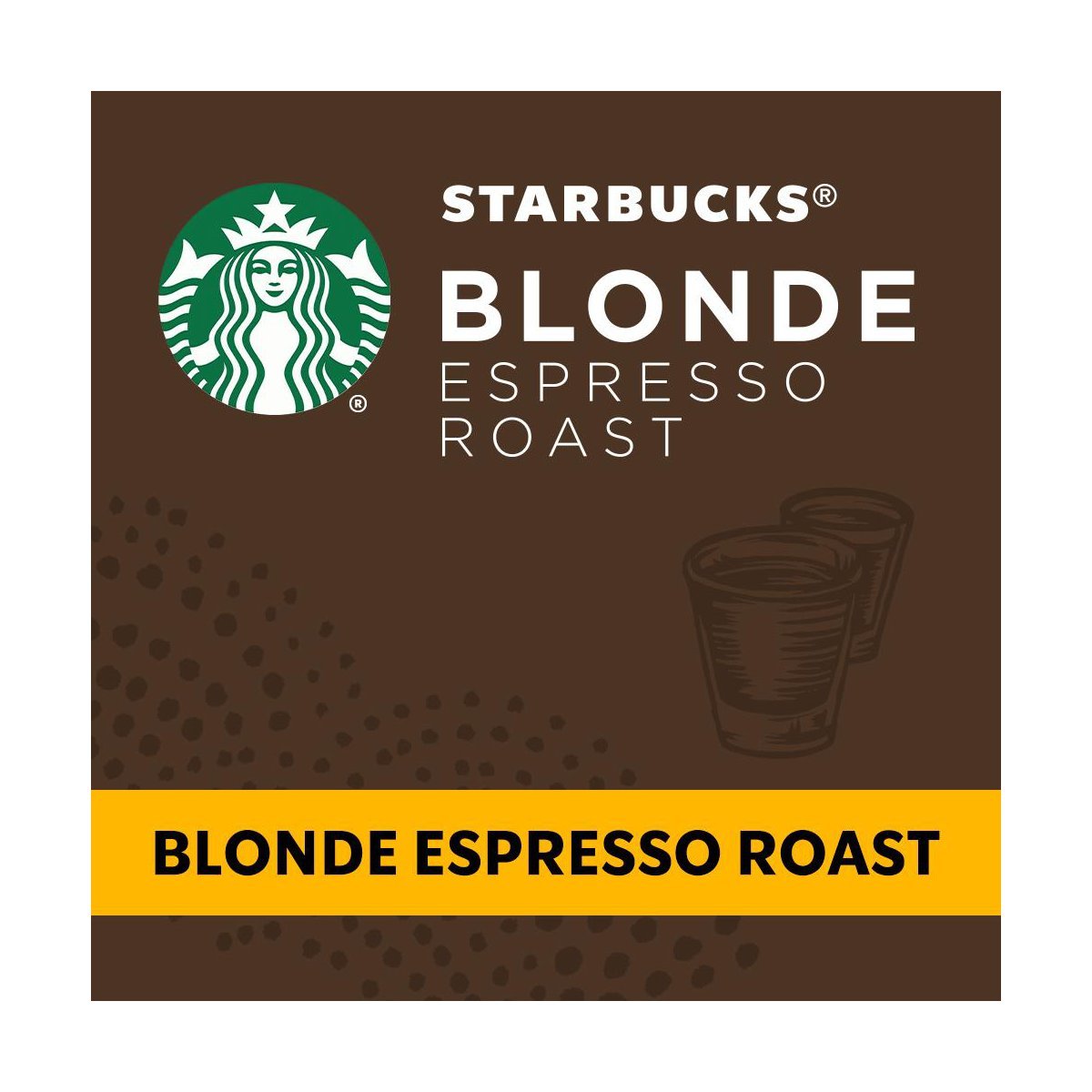 Caf em C psula Torrado e Mo do Blonde Espresso Roast Starbucks