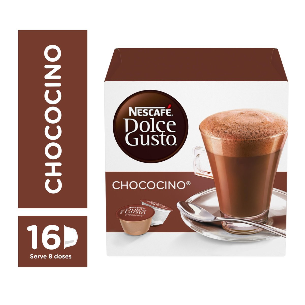 Café em Cápsula NESCAFÉ DOLCE GUSTO Chococino 16 Cápsulas | Clube Extra
