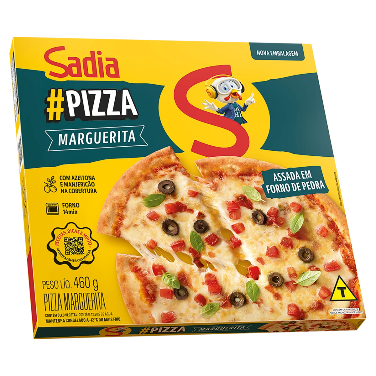 Pizza Marguerita Sadia Caixa 460g