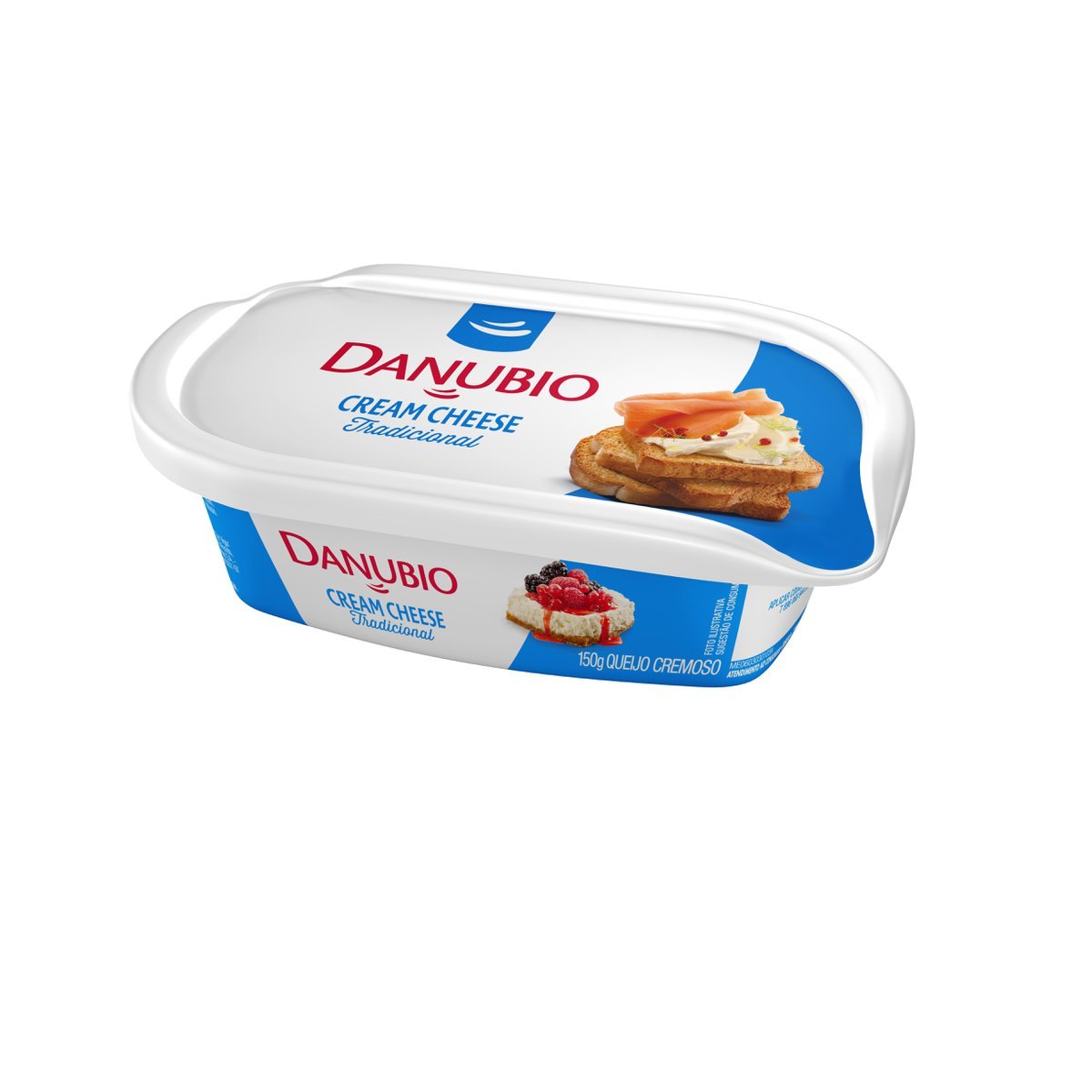 Queijo Cream Cheese Tradicional Danubio 150g Clube Extra