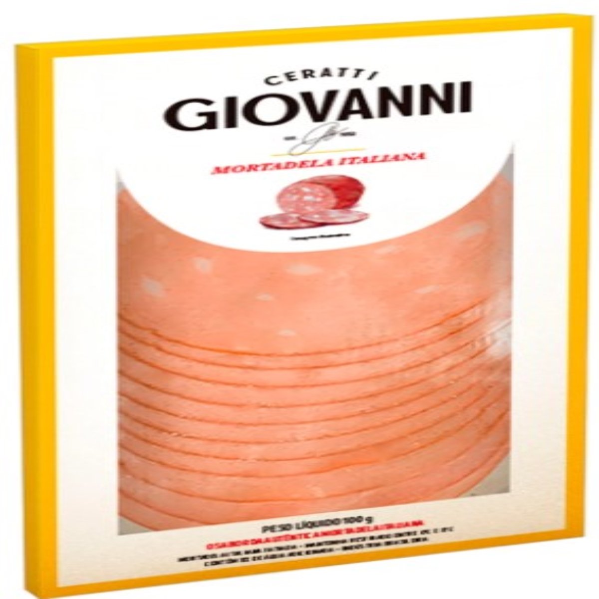 Mortadela Italiana Fatiada Giovanni Ceratti 100g Clube Extra