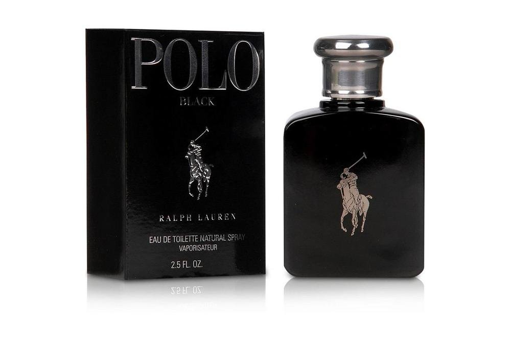 perfume ralph lauren polo black eau de toilette masculino 125ml