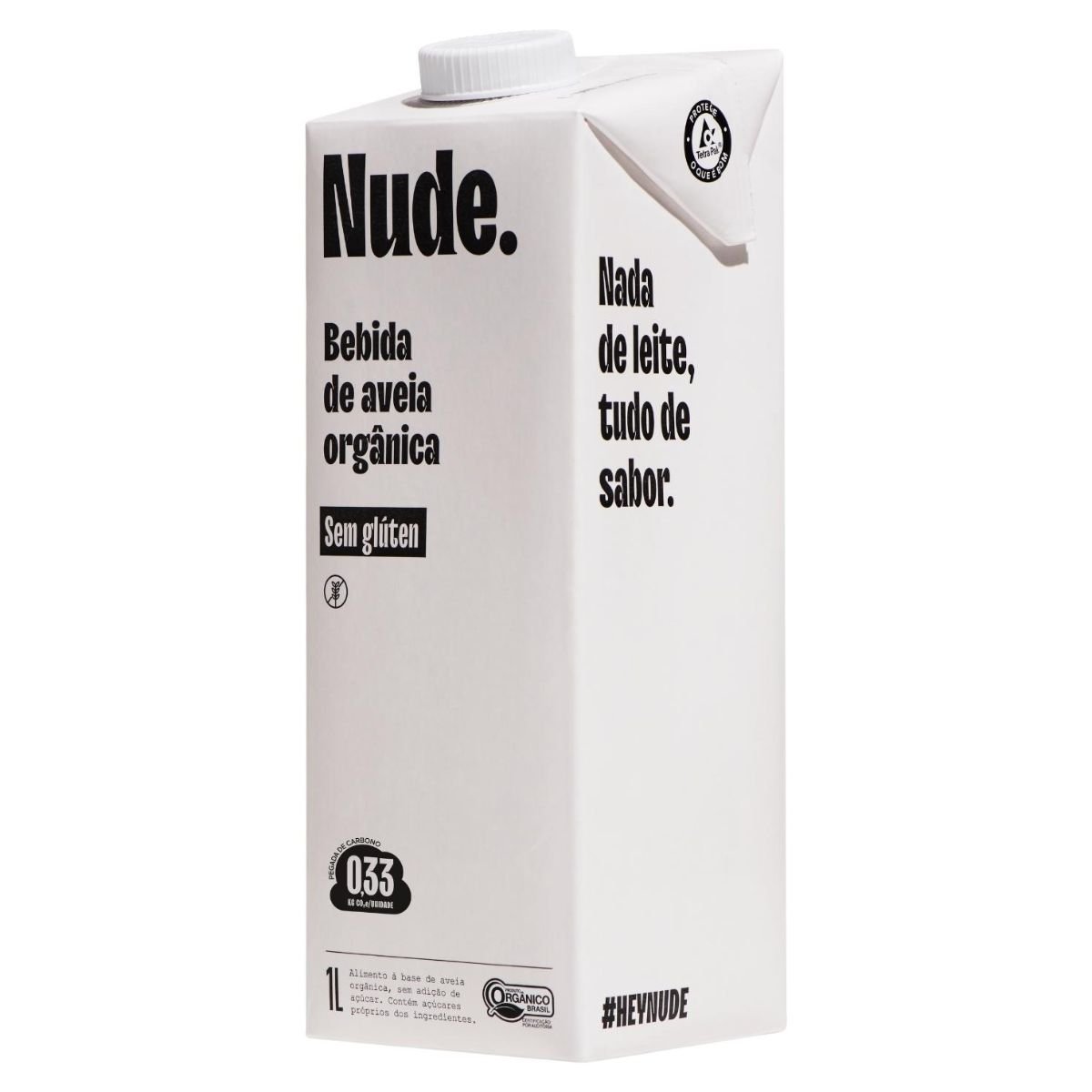 Leite Vegetal De Aveia Org Nico Nude L Clube Extra