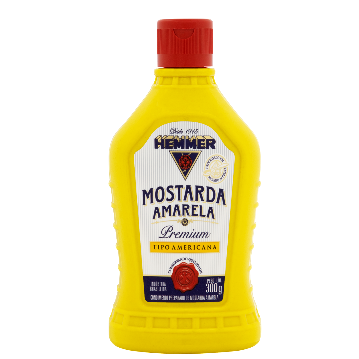 Mostarda Amarela Premium Hemmer 280g Clube Extra